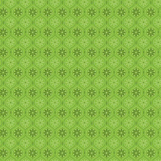 Riley Blake Snowed In Medallion Green C10813