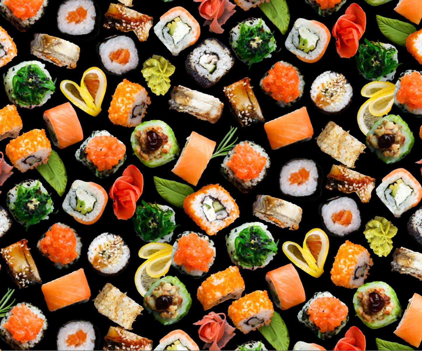 Elizabeth's Studio Favorite Foods Sushi Black 671