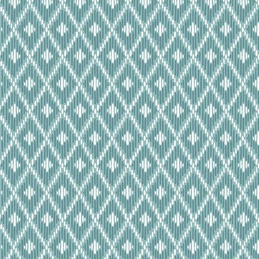 Benartex Hello Fall Autumn Ikat Teal