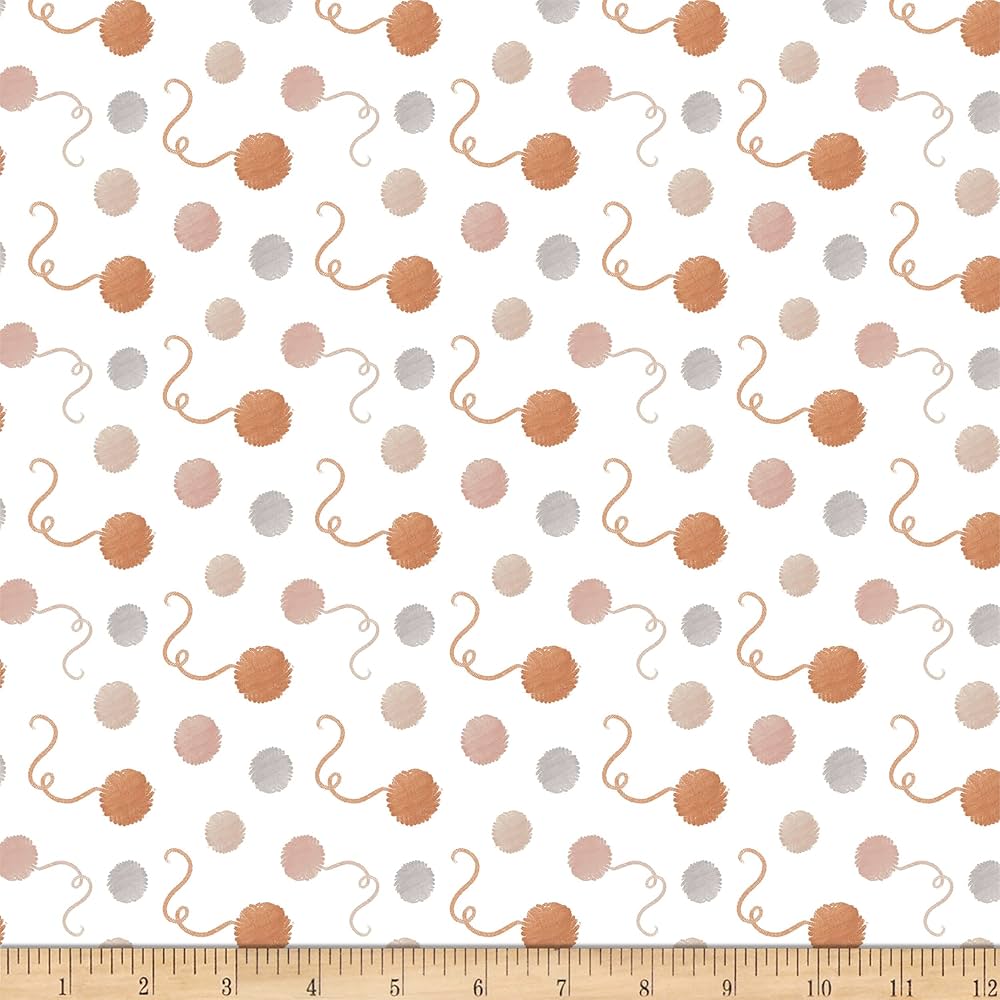 Camelot Fabrics Smitten Kitten Yarn Balls