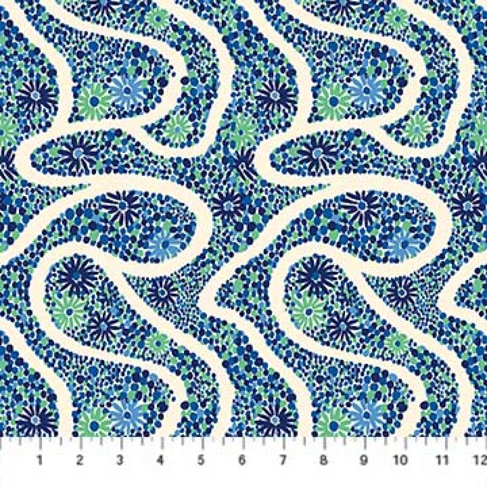 Figo (a division of Northcott) Glasshouse Blue Green Garden Path 90191-42