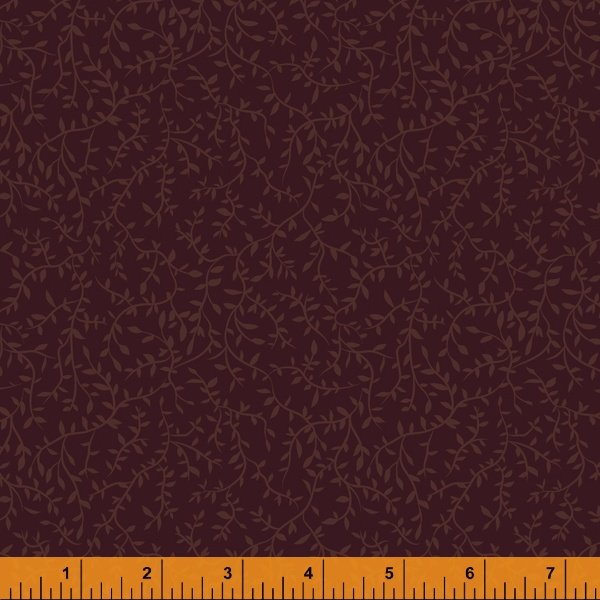 Windham Rowan Vine Cocoa 52936-4