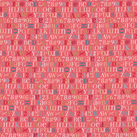 Poppie Cotton Kaisley Rose 20507 Red