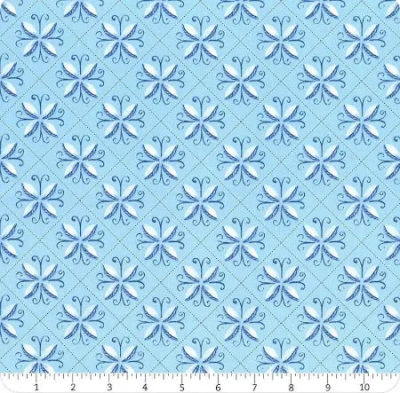 Riley Blake Sunshine And Dewdrops Tile Sky C11971