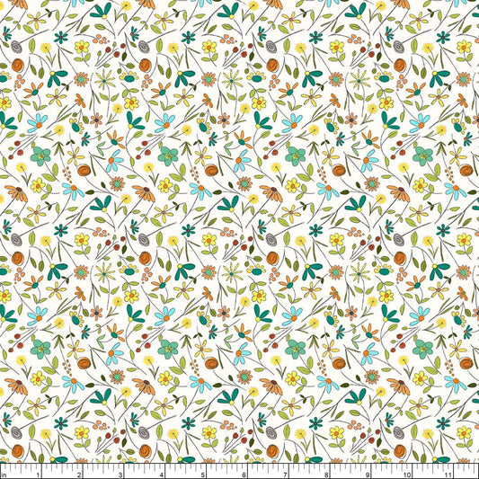 Windham Be My Neighbor Tiny Floral Ivory 53163-1