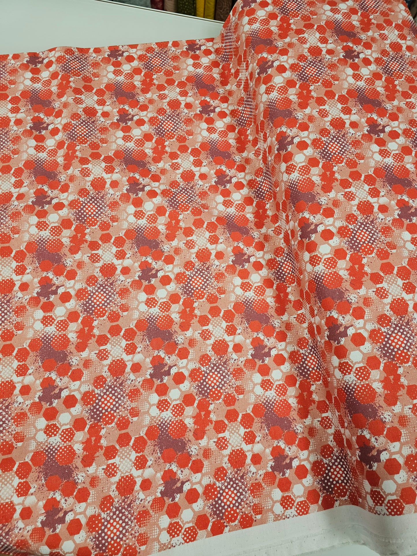 Mook Abstract Grunge Red