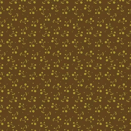 Riley Blake Adel in Autumn Berries Chocolate C10823