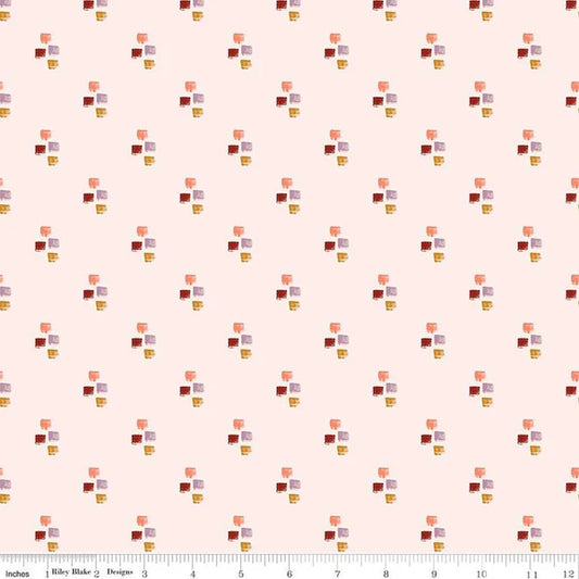 Riley Blake Designs Maple Strokes C12477 Blush