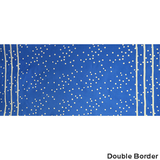 Andover Batik Handcrafted Indigos Double Border Print by Alison Glass AB-7819-IB1