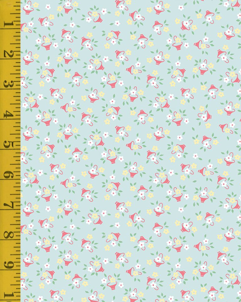 Riley Blake Easter Parade Baskets C11575 Sky