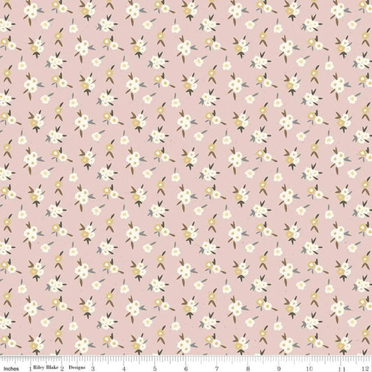 Riley Blake Saturday In Paris Flowers Pink C11364