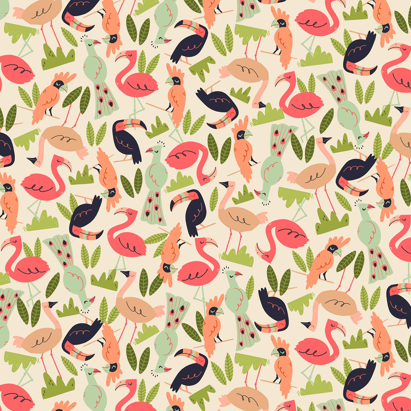 RJR Fabrics Adventure Flock Sand RJ1302-SA2