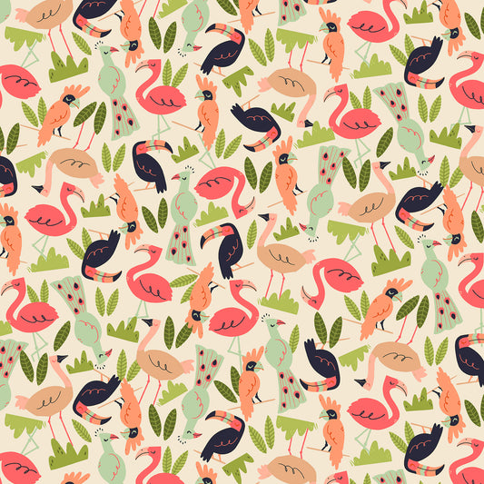 RJR Fabrics Adventure Flock Sand RJ1302-SA2