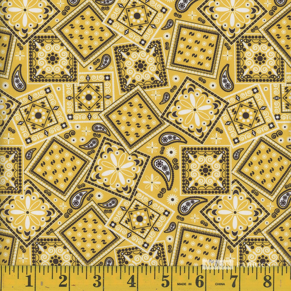 Mook Bandana Bonanza Yellow