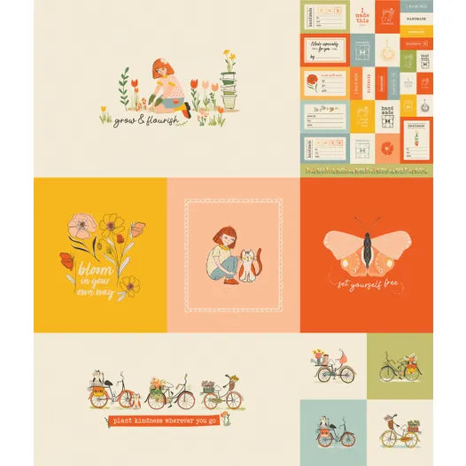 Art Gallery Grow and Harvest Planting Kindness Panel GRH-14411