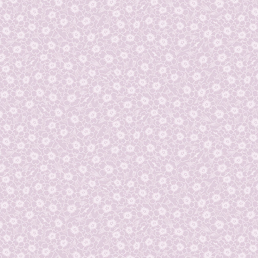 Benartex Cats N Quilts Shadow Flower Light Pink 10468-01