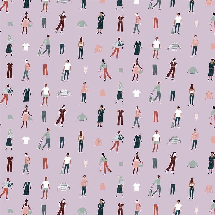 Figo (a division of Northcott) Away We Go Travelers Lilac 90116-80