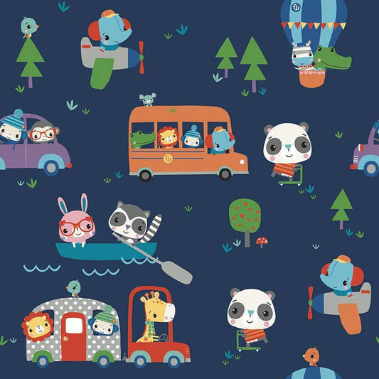 Riley Blake Let's Play Fisher-Price C11880 Navy