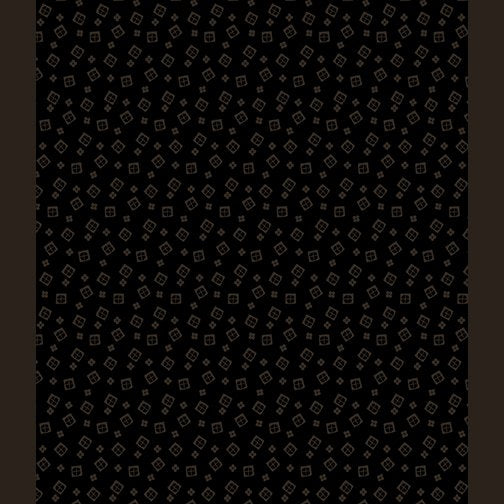 Benartex Domino Effect Mini Squares Black 1241099