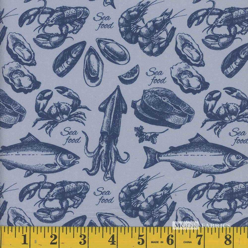 Mook Vintage Seafood Navy