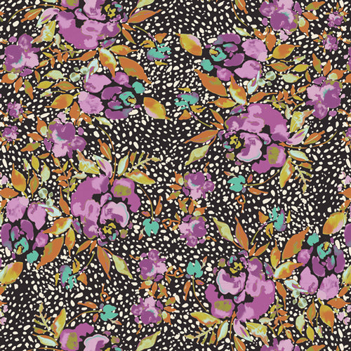 Art Gallery 365 Fifth Avenue Manhattan Glitz Purple/Black/White