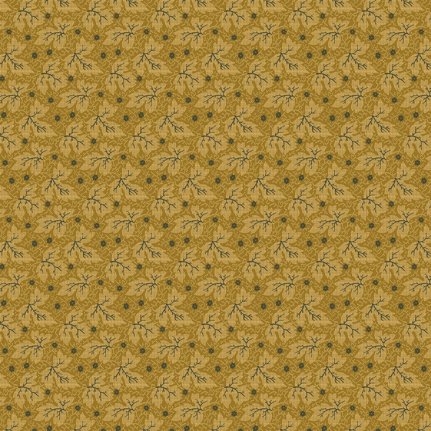 Wilmington Memories Tonal Leaves Yellow 98682-557