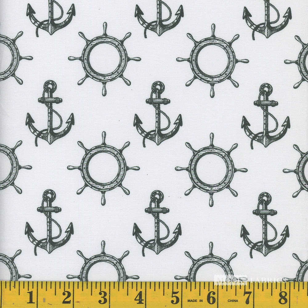 Mook Vintage Wheels & Anchors Hunter Green
