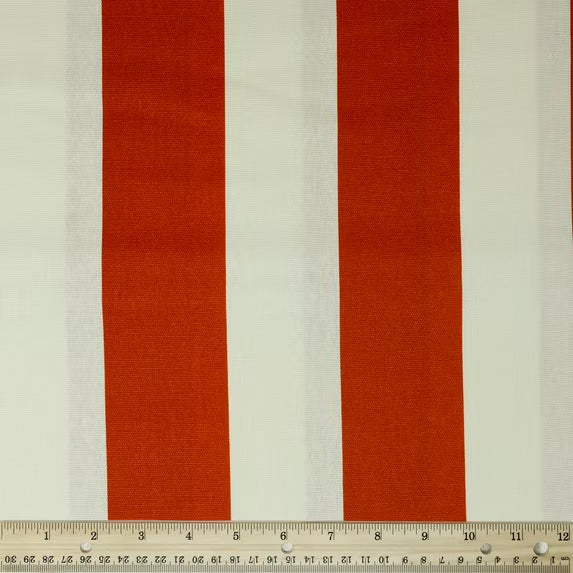 4011 Waverly Cotton Duck Cloth Widestripe Orange