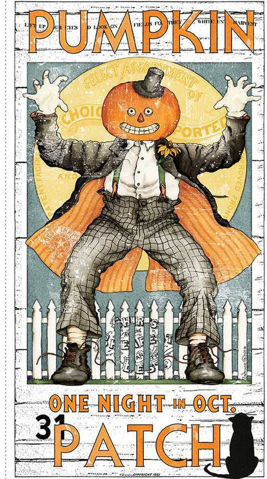 Riley Blake Fabrics Panel Pumpkin Patch PD14570
