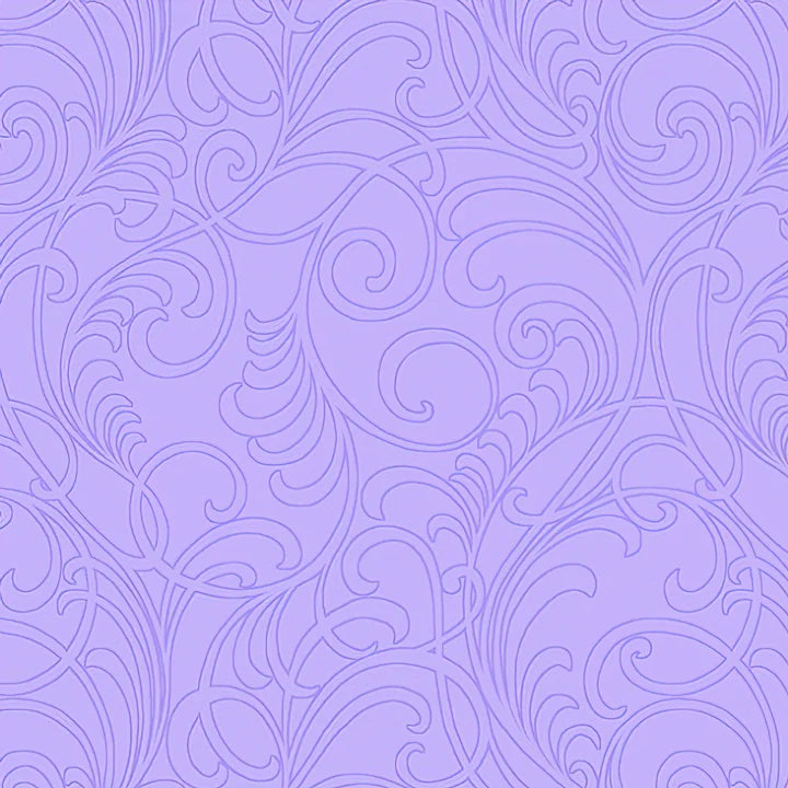 Benartex Classic Scrolls and Blenders Meadow Scroll Light Purple 2968-64