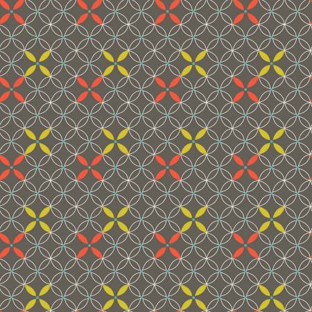 Riley Blake On The Bright Side Orange Peel C9434 Graphite