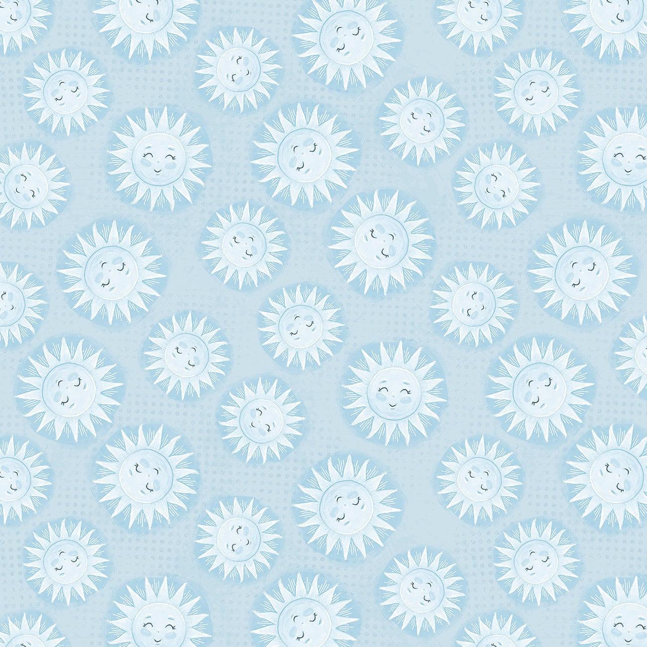 Wilmington Reach For The Stars Light Blue Sun Toss 3008-96468-441