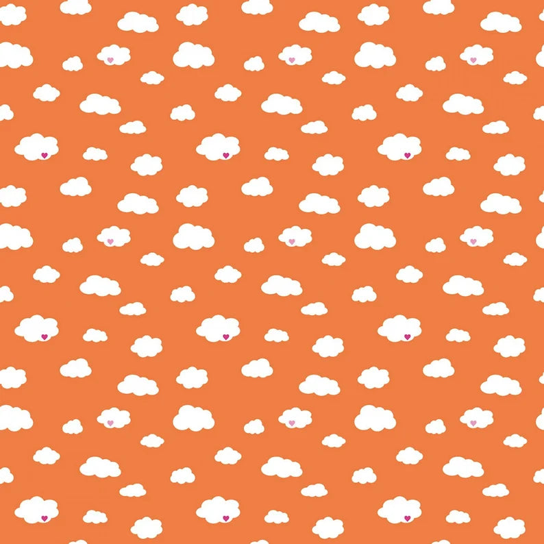 Riley Blake Dream Clouds C10771 Melon