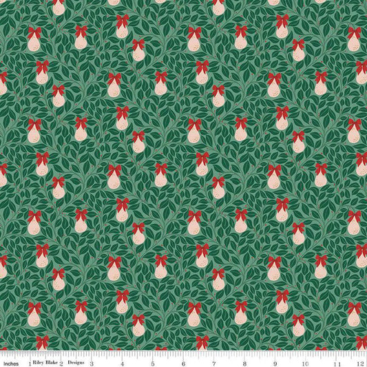 Riley Blake A Pear-fect Christmas A Pear Tree C14975 Mint