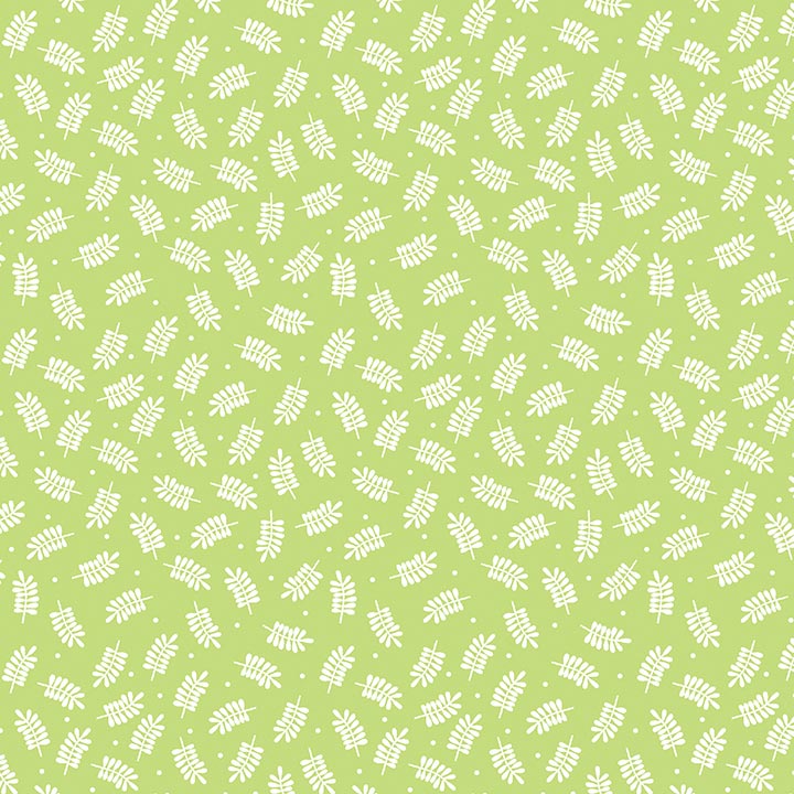 Benartex Playhouse Pals Leafy Green 13210-44