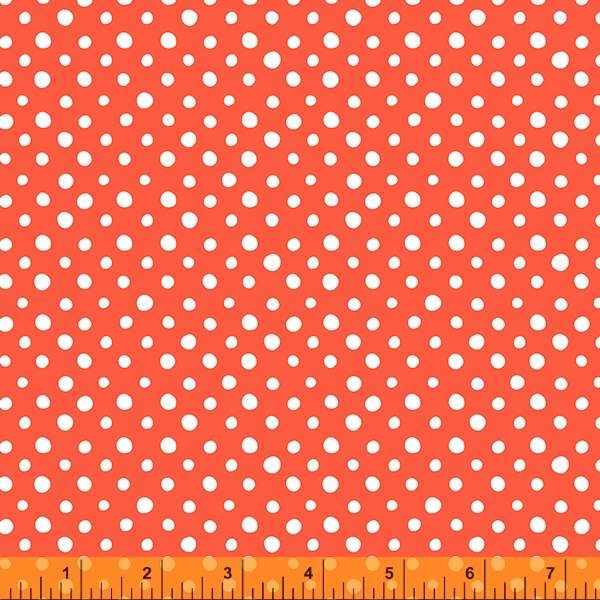Windham Bathing Beauties Polka Dot Red 53107-6