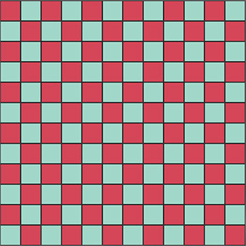 Suite B for Island Batik Lush Checks Red-Red Cherry 922101360CP