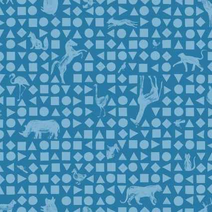 Maywood Studio Can Animals Count? Animal Blocks Blue MAS10082-B