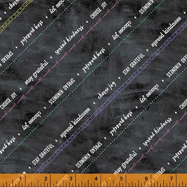 1043 Windham Fabrics Creative You Positive Reminders Multi 53043-2