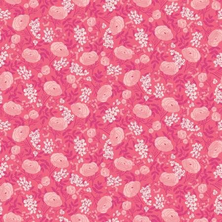 Riley Blake Hope In Bloom Petals of Courage Pink C11021