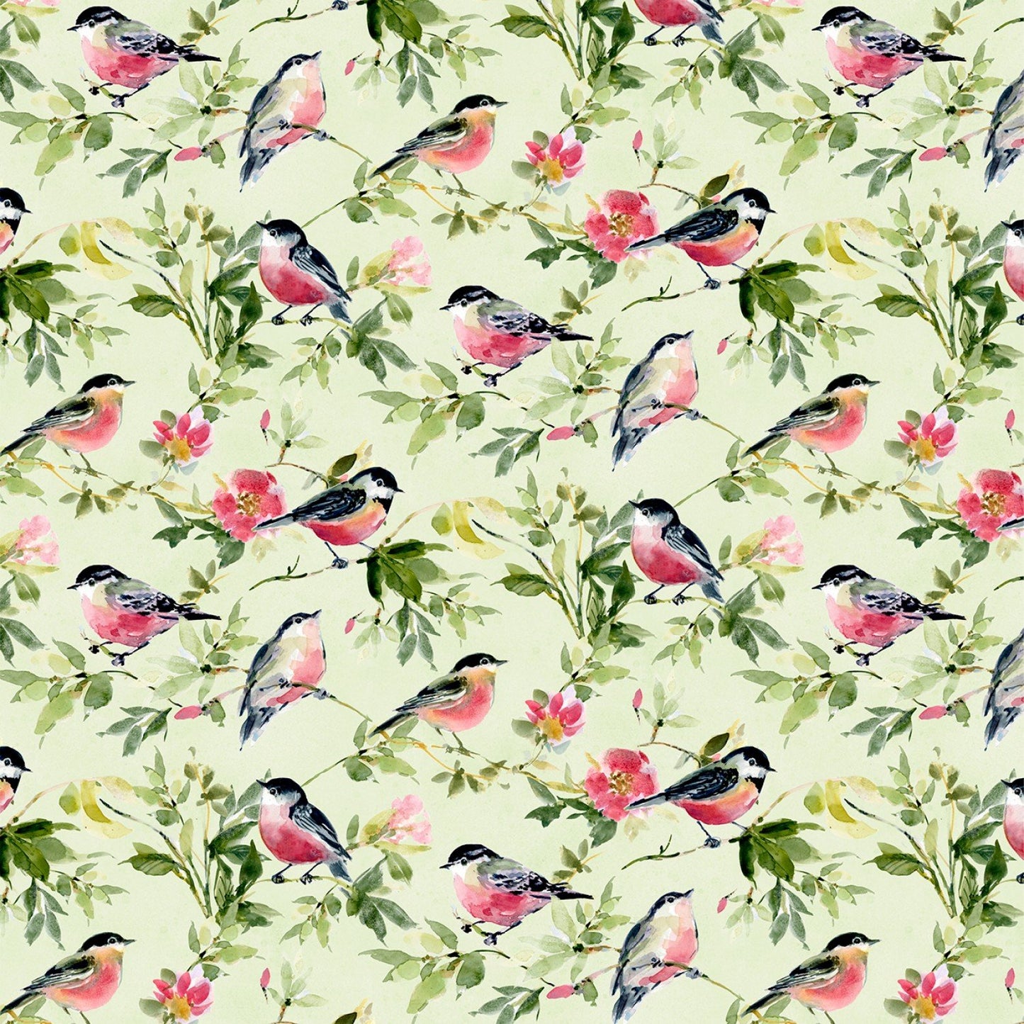 Wilmington Among the Branches Birds All Over Green 39756-779