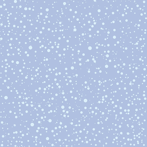 Suite B for Island Batik Quilted Christmas Snow on Light Blue 922153510SB