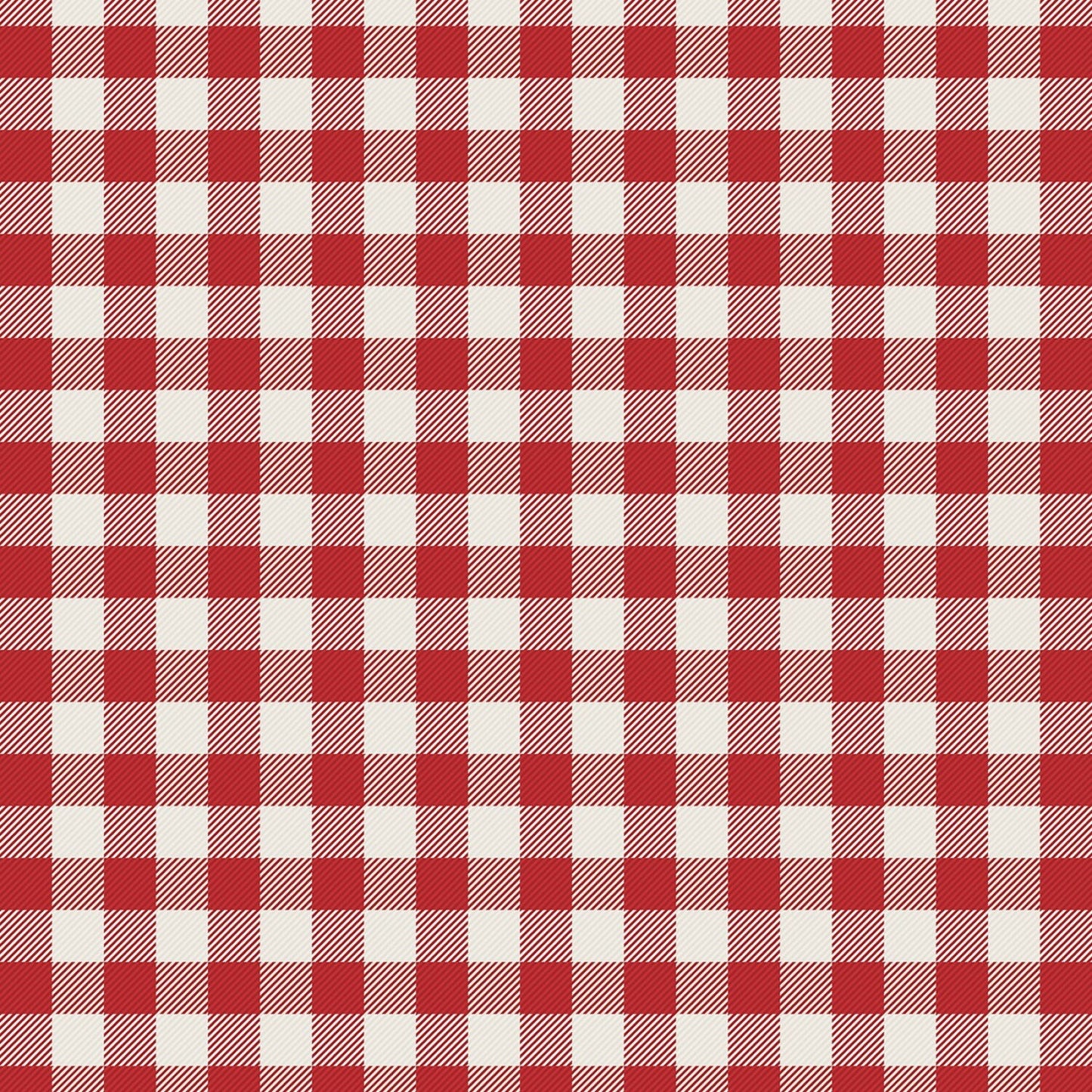 Wilmington Season of Heart Buffalo Plaid Red 39706-313