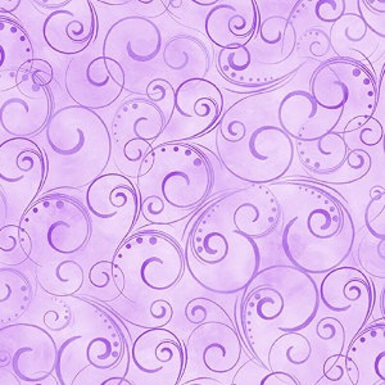 Benartex Breezy Scroll Spring Breeze #9887