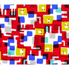 Cotton + Steel Safari Roar Red