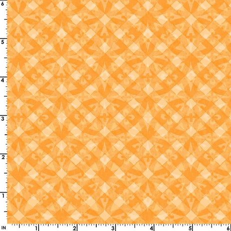 Maywood Studio Bloom On Geo Orange MAS10077-O