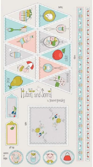 Riley Blake Panel Hubbert & Sorrel P9096