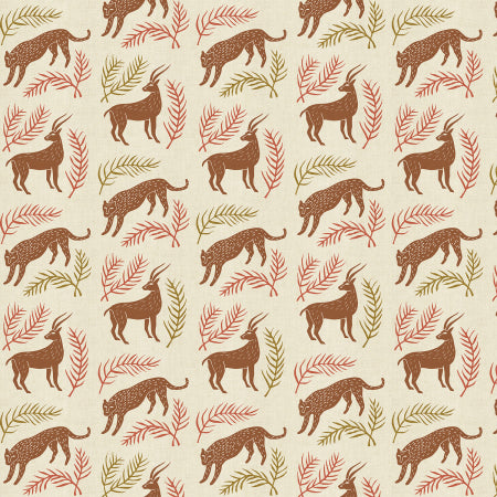 Cotton + Steel All Through The Land Grassland Sienna AM100-SI3UM