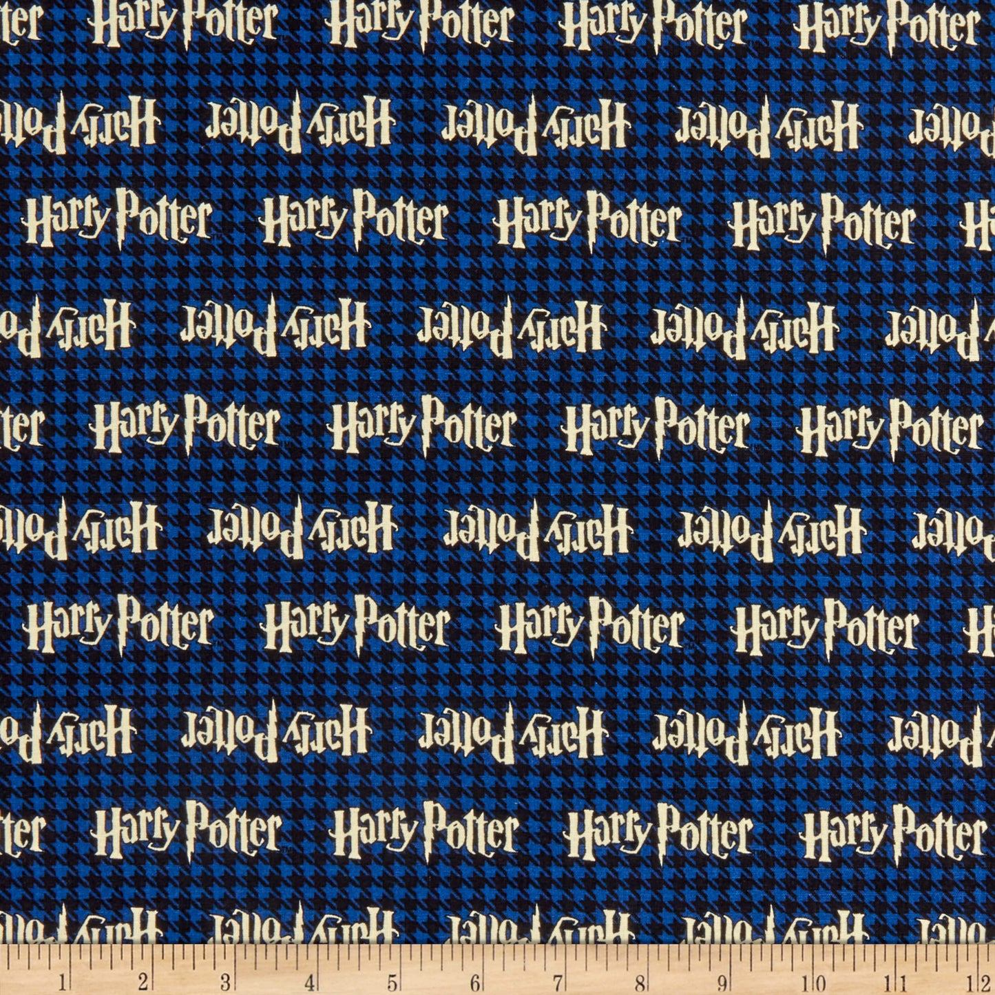 Licensed Harry Potter Houndstooth Black 23800214