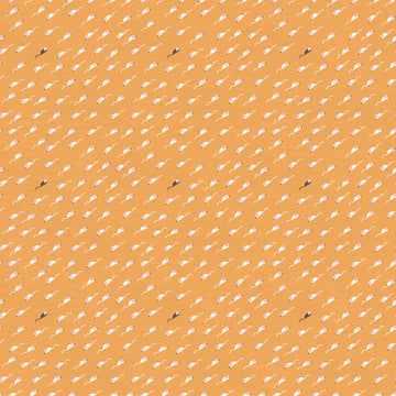 Paintbrush Studio Fabrics Tails & Whiskers Mice Orange 12021635